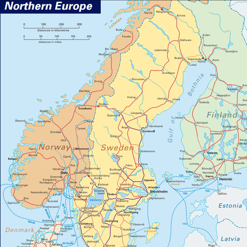 Oslo Noruega Mapa